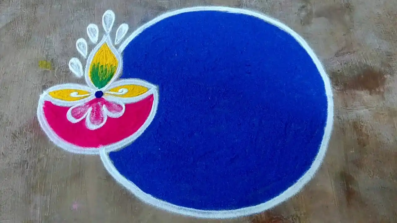 Simple Diwali Rangoli Designs 2024