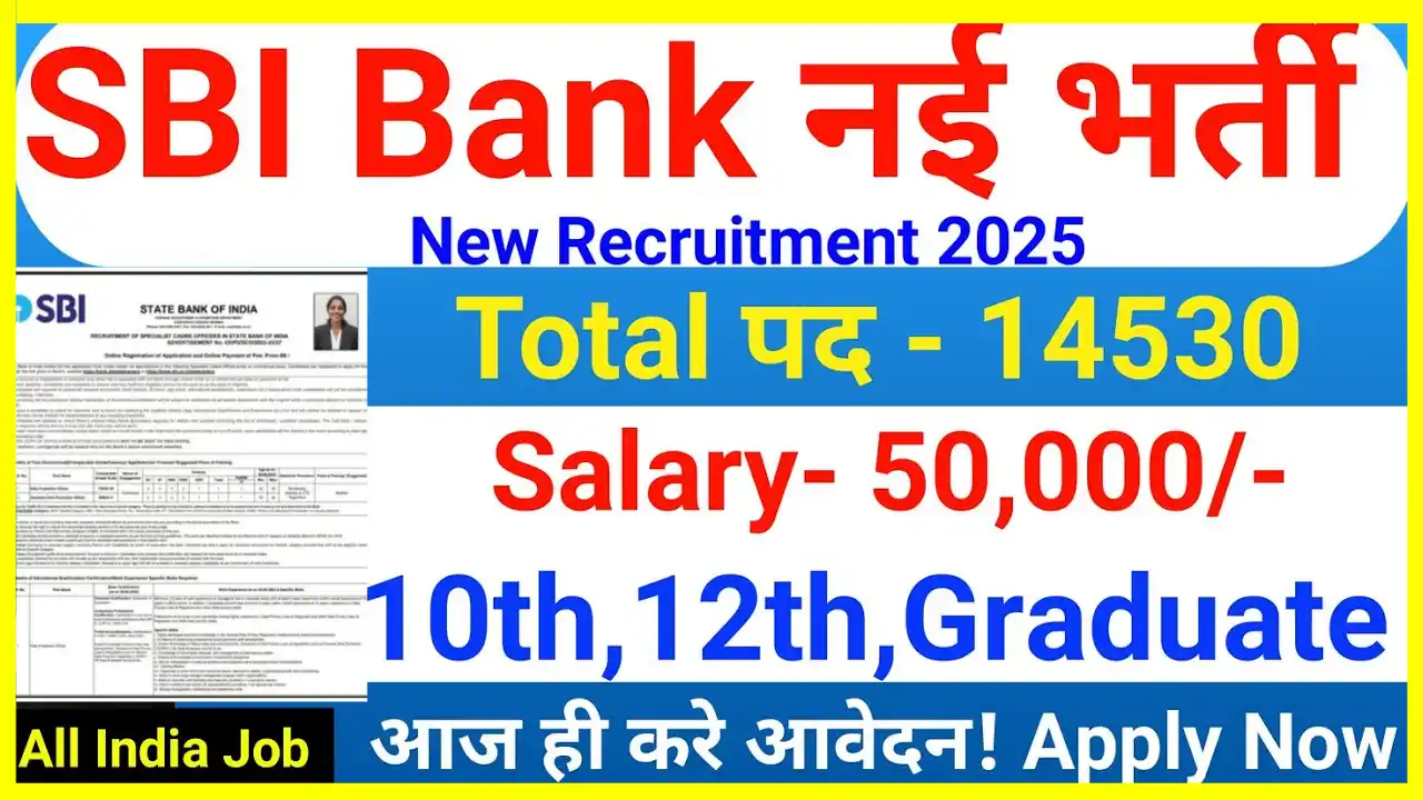 SBI Recruitment 2025